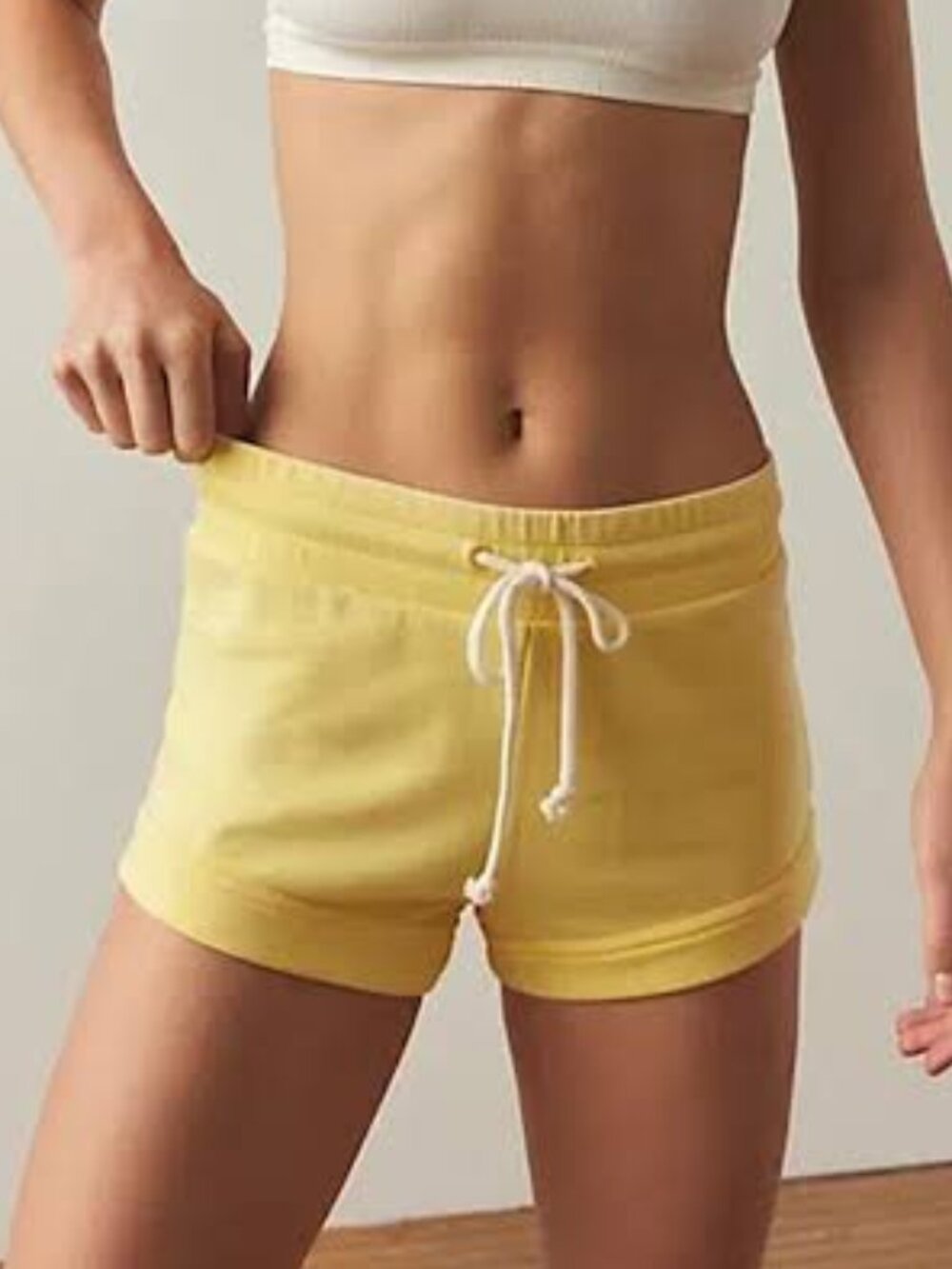 Urban Outfitters - Out From Under Good Days Micro Short - Yellow - size XS